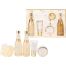 Idc Institute Scented Bath Gold Estuche Set de baño reutilizable y relajante ideal para regalar mima tu piel con delicioso aroma a vainilla y bergamota