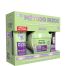Fructis Método Rizos Estuche Set capilar vegano sellador de puntas recupera el 100% de la hidratación pérdida para cabello rizado