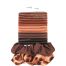 Inca Elásticos+Scrunchies Tonos Marrones Set capilar con tonos marrones ideal para llevar siempre contigo ofrece sujeción cómoda y segura
