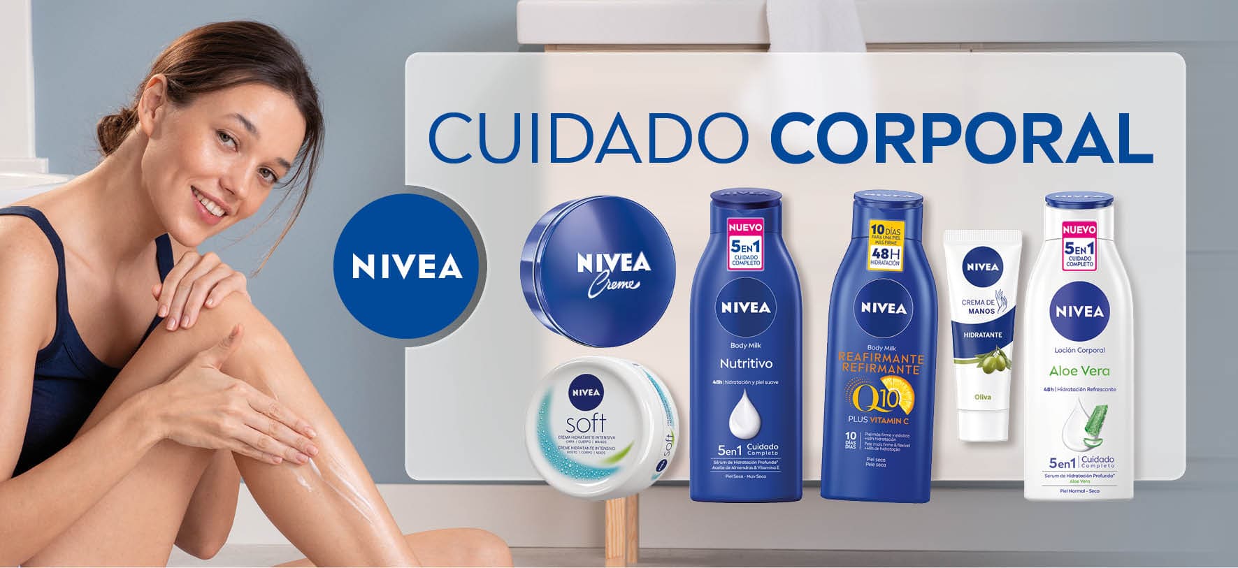 Cuidado corporal de Nivea