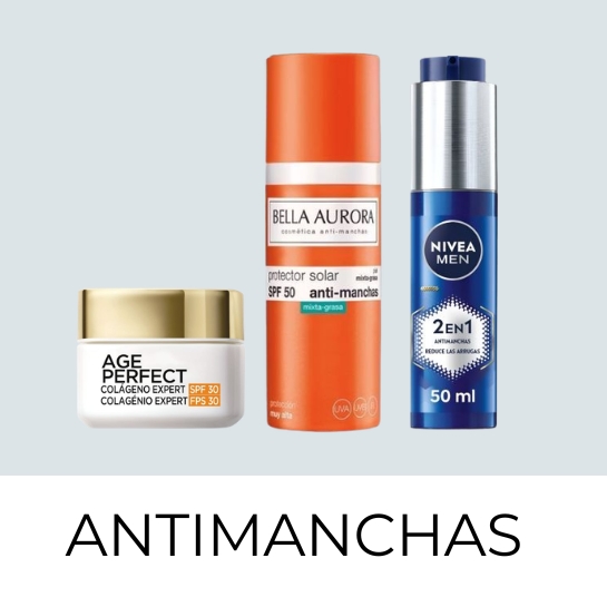 Cremas antimanchas