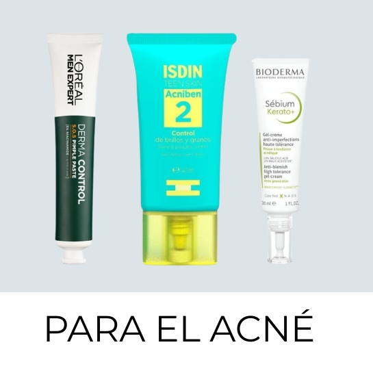 Cremas para el acn&eacute;