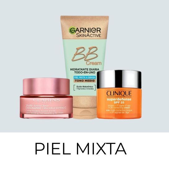 Cremas para piel mixta