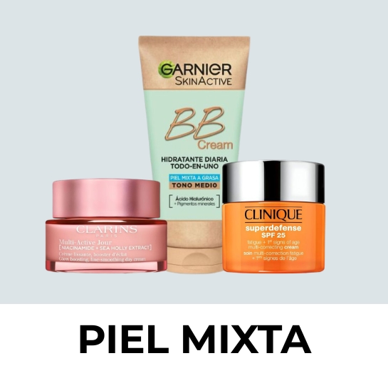 Cremas para piel mixta