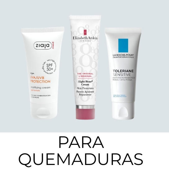 Cremas para quemaduras