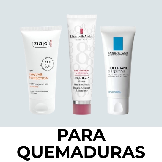 Cremas para quemaduras